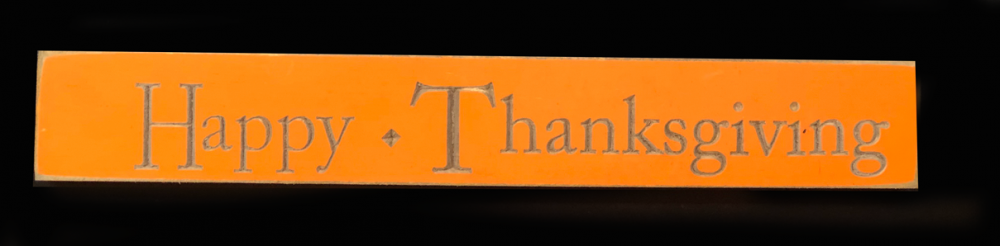 Happy Thanksgiving-1'-Orange-WS8076OR