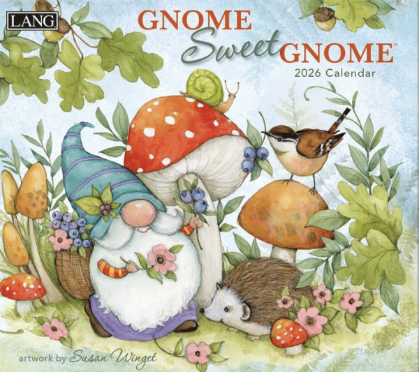 Gnome Sweet Gnome - 2026 Lang Calendar - L26991002026